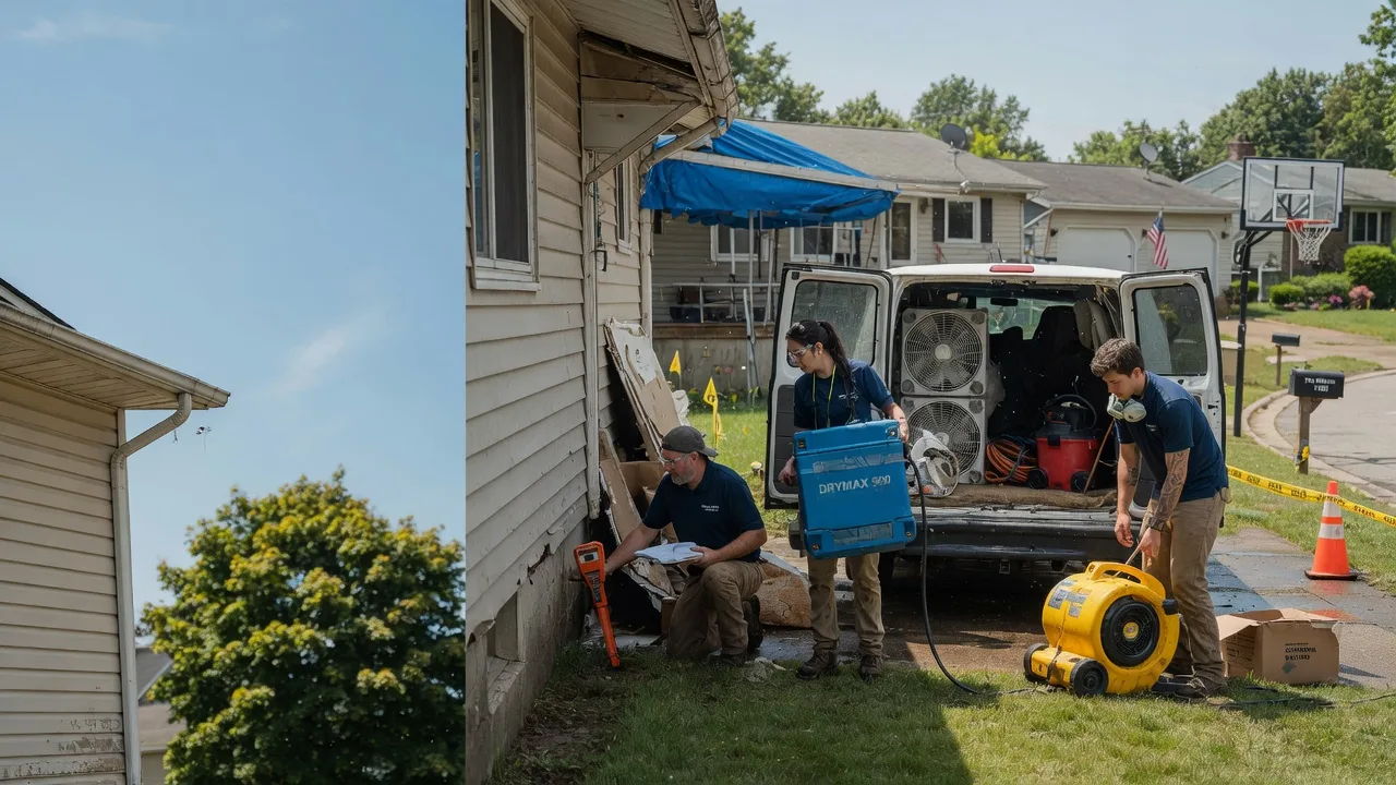 Ceiling Leak Cleanup in Rehrersburg, PA near me