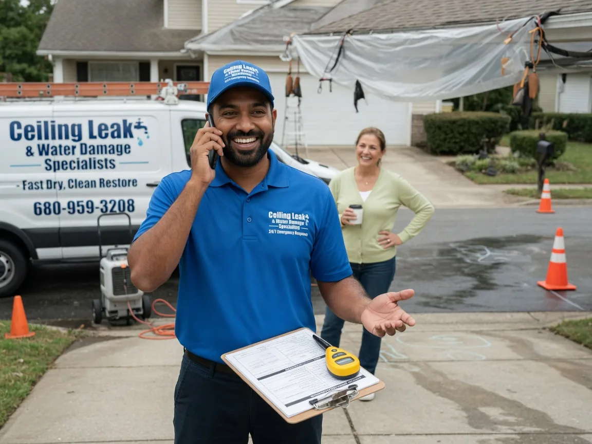 Ceiling Leak Cleanup Rehrersburg, PA FAQs